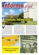 capa informe legal sobre Fóruns Integrados
