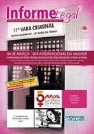 capa informe legal sobre dia da mulher