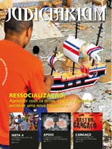 Capa da revista Judiciarium de Agosto de 2011