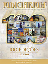 Capa da revista Judiciarium de Agosto de 2016