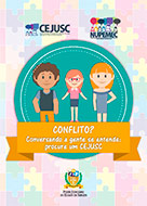 Capa da Cartilha Conflito: Conciliar e Mediar