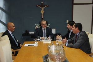 Associação dos Magistrados é recebida pelo Presidente do TJSE