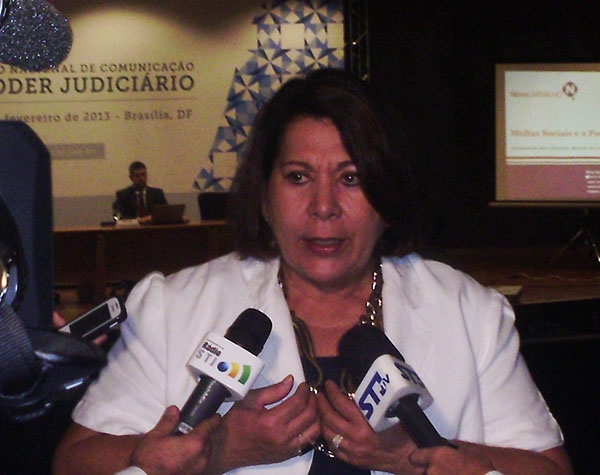 Ministra Eliana Calmon reafirma excelência do TJSE durante Encontro em Brasília