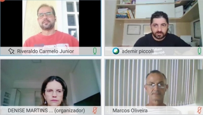 Servidores e colaboradores da Seteci participam de palestra com o autor do livro "Judiciário Exponencial"