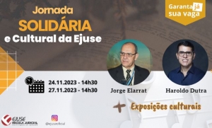 Ejuse promoverá Jornada Solidária e Cultural com palestras e exposições