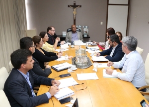 Presidente do TJSE se reúne com gestores para definir diretrizes sobre coronavírus