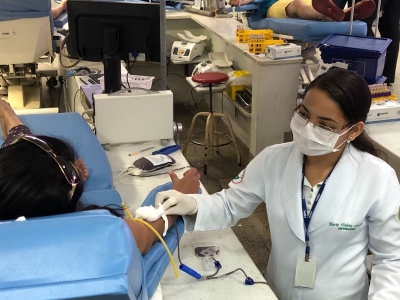 Comarca da Barra dos Coqueiros incentiva doação de sangue ao Hemose