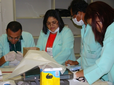 Arquivo Judiciário: técnicos da Emsurb participam de oficina de conservação documental