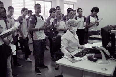 Alunos do Senac visitam Arquivo Judiciário