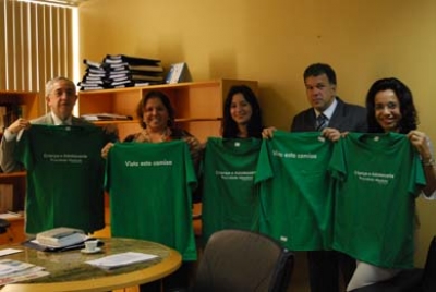 Desembargadores aderem à campanha ‘Criança e Adolescente: Prioridade Absoluta’