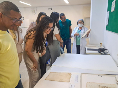Arquivo Judiciário recebe visita do Arquivo Central da UFS