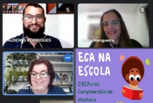 CIJ realiza ECA na escola com professores, alunos e pais do Colégio Amadeus