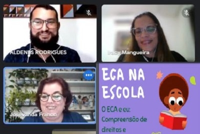 CIJ realiza ECA na escola com professores, alunos e pais do Colégio Amadeus