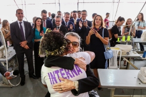 Presidente do STF visita unidades prisionais e conversa com magistrados do TJSE