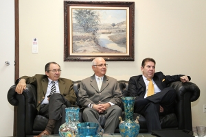 Presidente do TJSE recebe comitiva do TRF 5ª Região