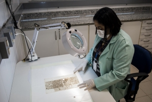 Inscrições abertas para oficina de conservação de documentos no Arquivo Judiciário