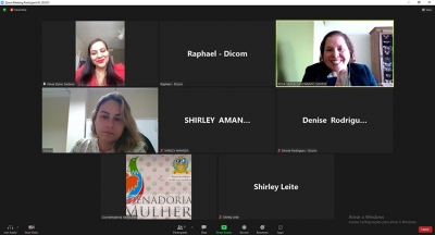 Coordenadoria de Mulher e OAB conversam sobre assistência jurídica às vítimas de violência