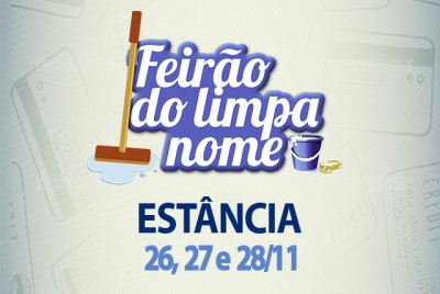 Feirão do Limpa Nome começa quarta-feira em Estância
