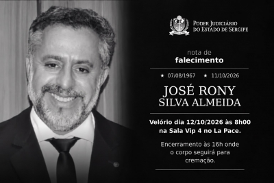 Nota de Falecimento: promotor de Justiça José Rony Silva Almeida