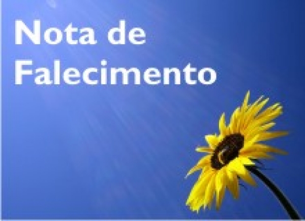 Nota de falecimento: Aprígio Magalhães Maynard