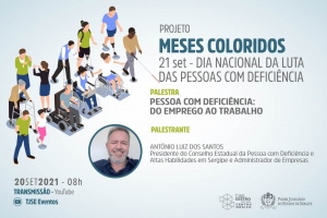 Palestra sobre o mercado de trabalho para pessoas com deficiência acontecerá na segunda-feira