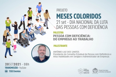Palestra sobre o mercado de trabalho para pessoas com deficiência acontecerá na segunda-feira