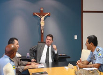 Novo comandante da PM visita Presidente do TJSE