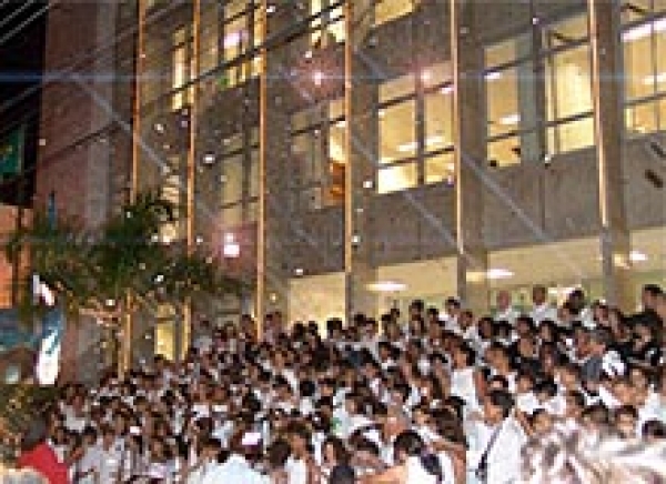 Chuva de prata encerra Cantata de Natal