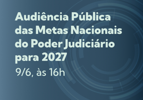 TJSE participará de audiência pública nacional sobre metas do Judiciário para 2027