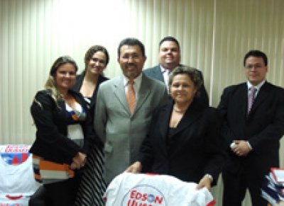 Desembargador Edson Ulisses faz doações para campanha do TJSE