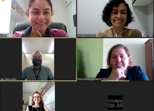 Coordenadoria da Mulher discute com Universidade Estácio realização de grupos reflexivos