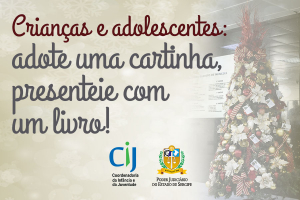 Crianças e adolescentes: adote uma cartinha, presenteie com um livro!