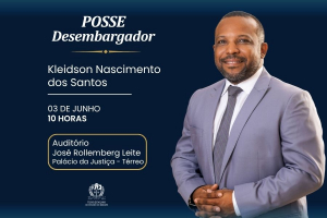 Posse de novo desembargador pelo Quinto Constitucional ocorrerá em 3 de junho