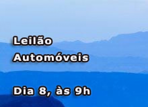 Judiciário vai leiloar veículos nesta quarta