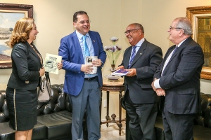 Ministro do STJ visita Desembargadores do TJSE