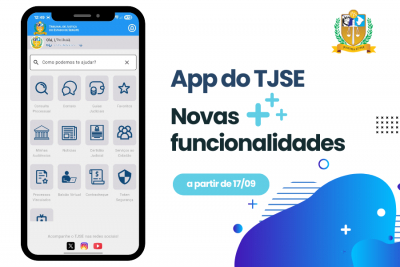 App do TJSE apresenta novas funcionalidades