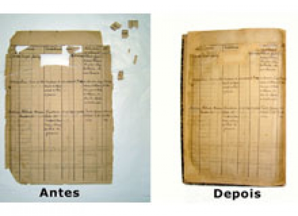 Arquivo Judiciário revitaliza documento mais antigo da OAB/SE