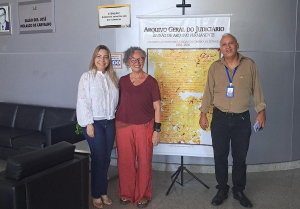 Arquivo Judiciário recebe visita da diretora‑geral do Arquivo Nacional