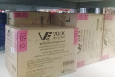 Servidores do TJSE que estão trabalhando presencialmente recebem equipamentos de proteção