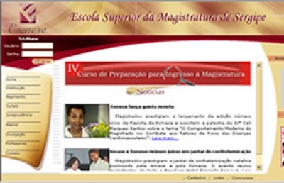 Site da Esmese tem novo layout