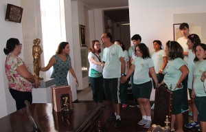 Memorial: alunos especiais ganham aula de história sobre aniversário de Aracaju