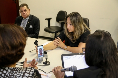 Testemunha residente na Flórida é ouvida em audiência por videochamada