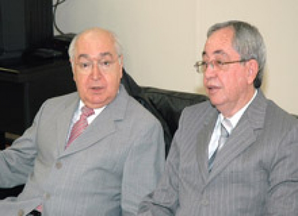 Governador em exercício recebe visita do próximo Presidente do TRE/SE