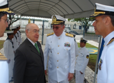 Presidente do TJ prestigia solenidade na Capitania dos Portos de Sergipe