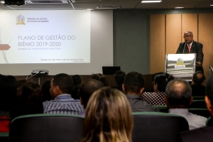 Presidente do TJSE apresenta Plano de Gestão do biênio 2019/2021