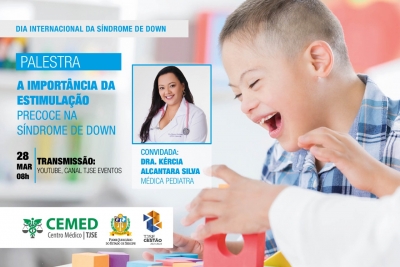 Palestra sobre estimulação precoce na Síndrome de Down acontecerá na segunda-feira