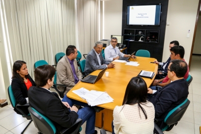 Comitê de Priorização do 1º Grau recebe gestores do TJSE