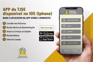 Lançada versão para Iphone do APP do TJSE