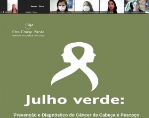 Julho Verde: saiba como prevenir e diagnosticar tumores de cabeça e pescoço