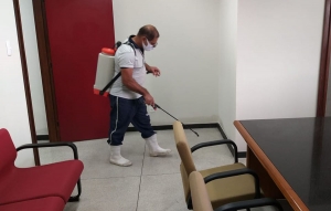 Varas Cíveis do Gumersindo Bessa mudam de local e são desinfectadas